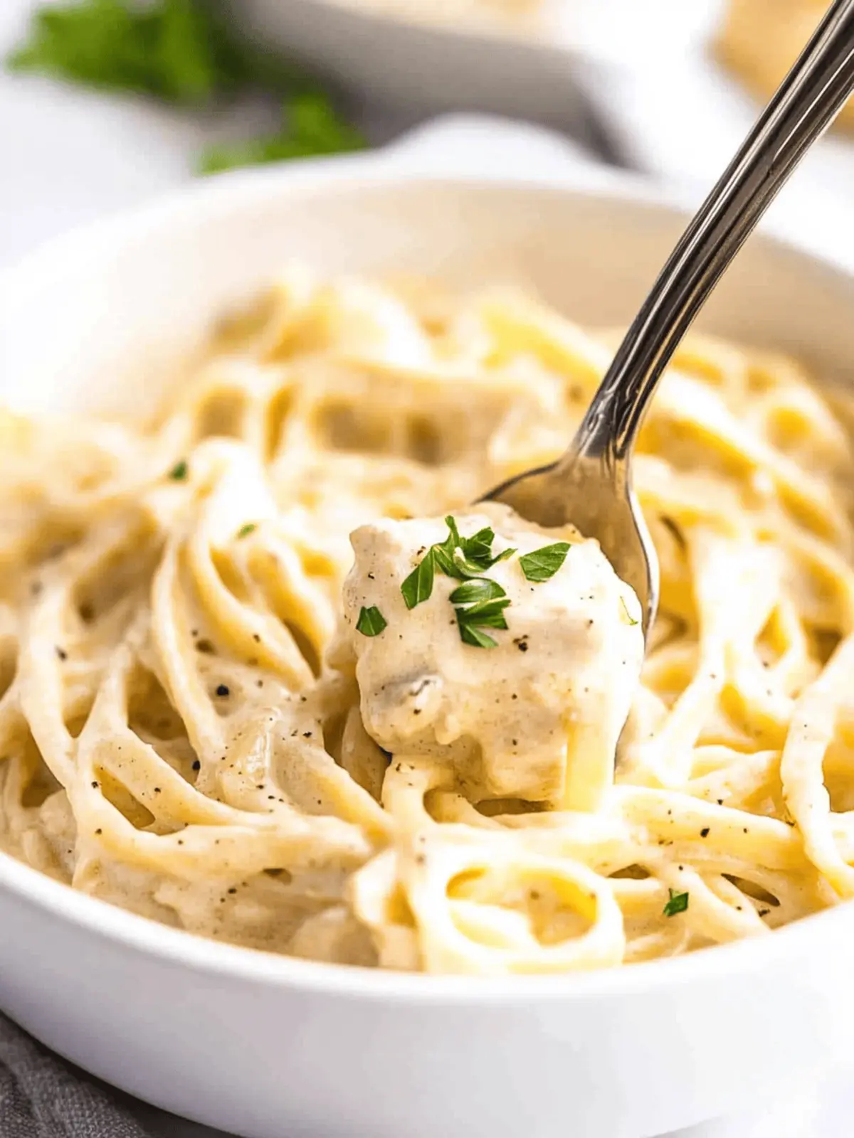 Crockpot Chicken Alfredo