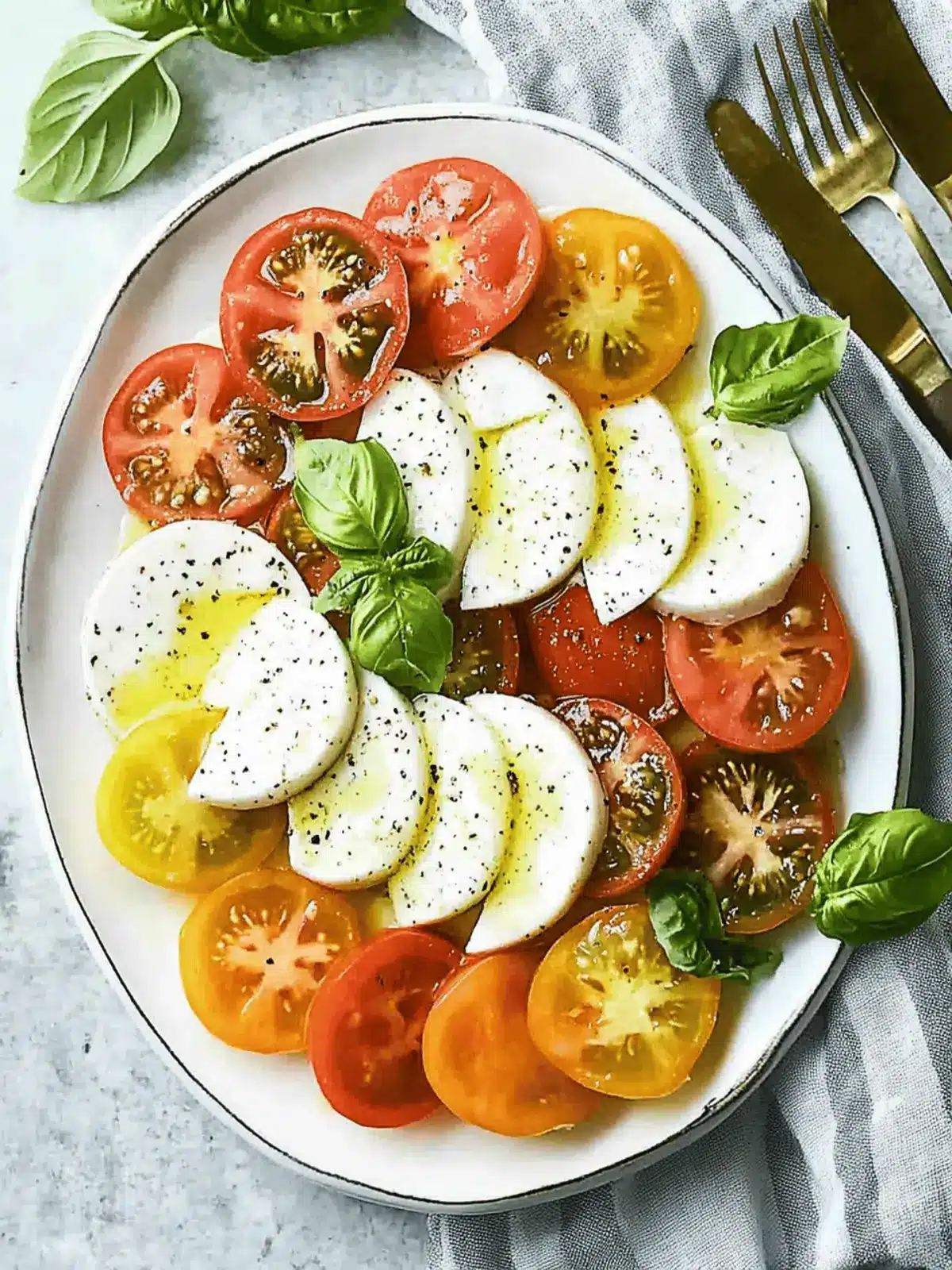 Heirloom Tomato Caprese Salad: A Summer Delight You’ll Love
