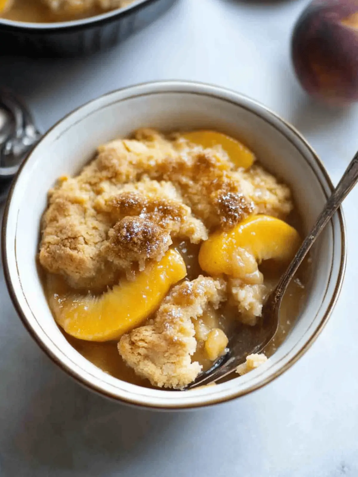 Peach Cobbler