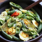 Fresh Sautéed Okra and Egg