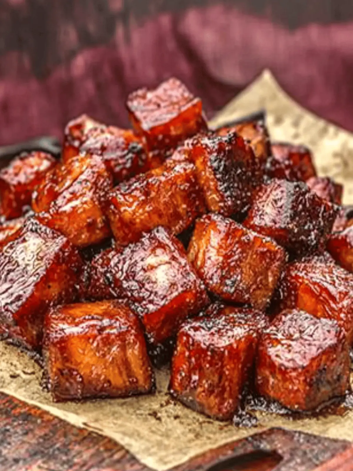 Pork Belly Burnt Ends
