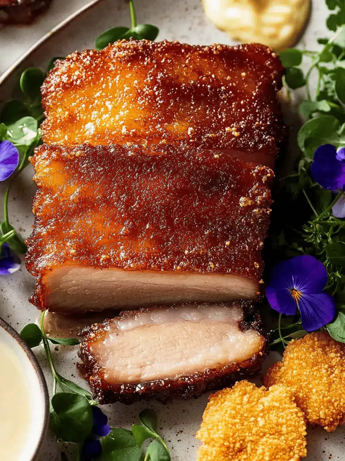 Slow-Roasted Crispy Pork Belly