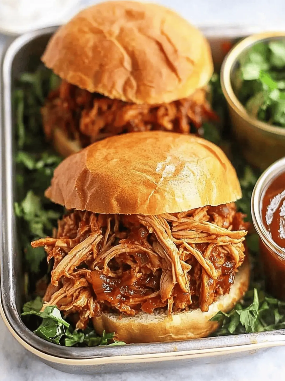 Slow Cooker Pulled Chicken