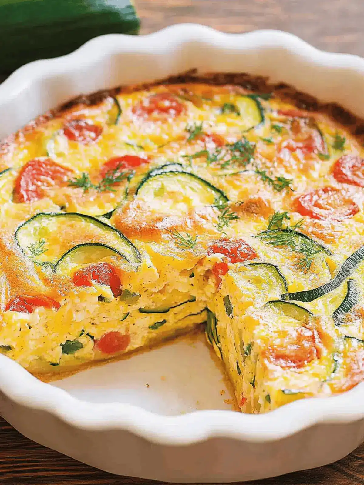Delicious Crustless Zucchini Quiche for a Guilt-Free Meal