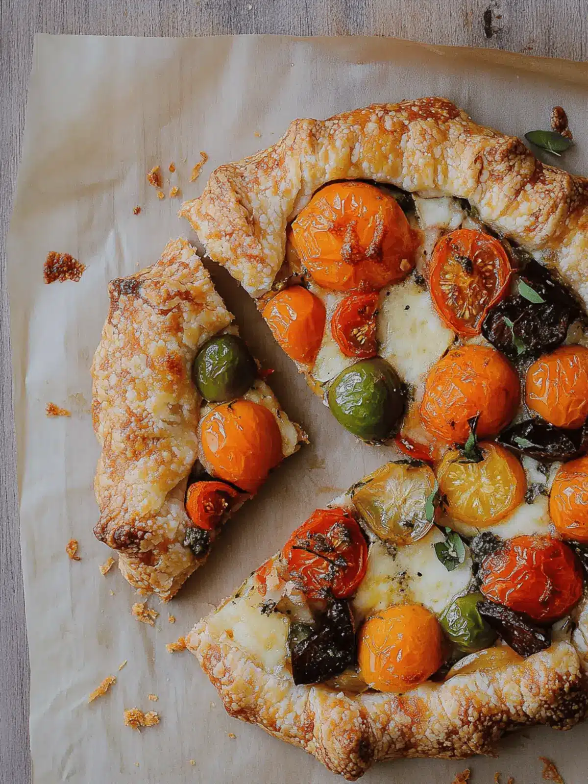 Heirloom Tomato Galette