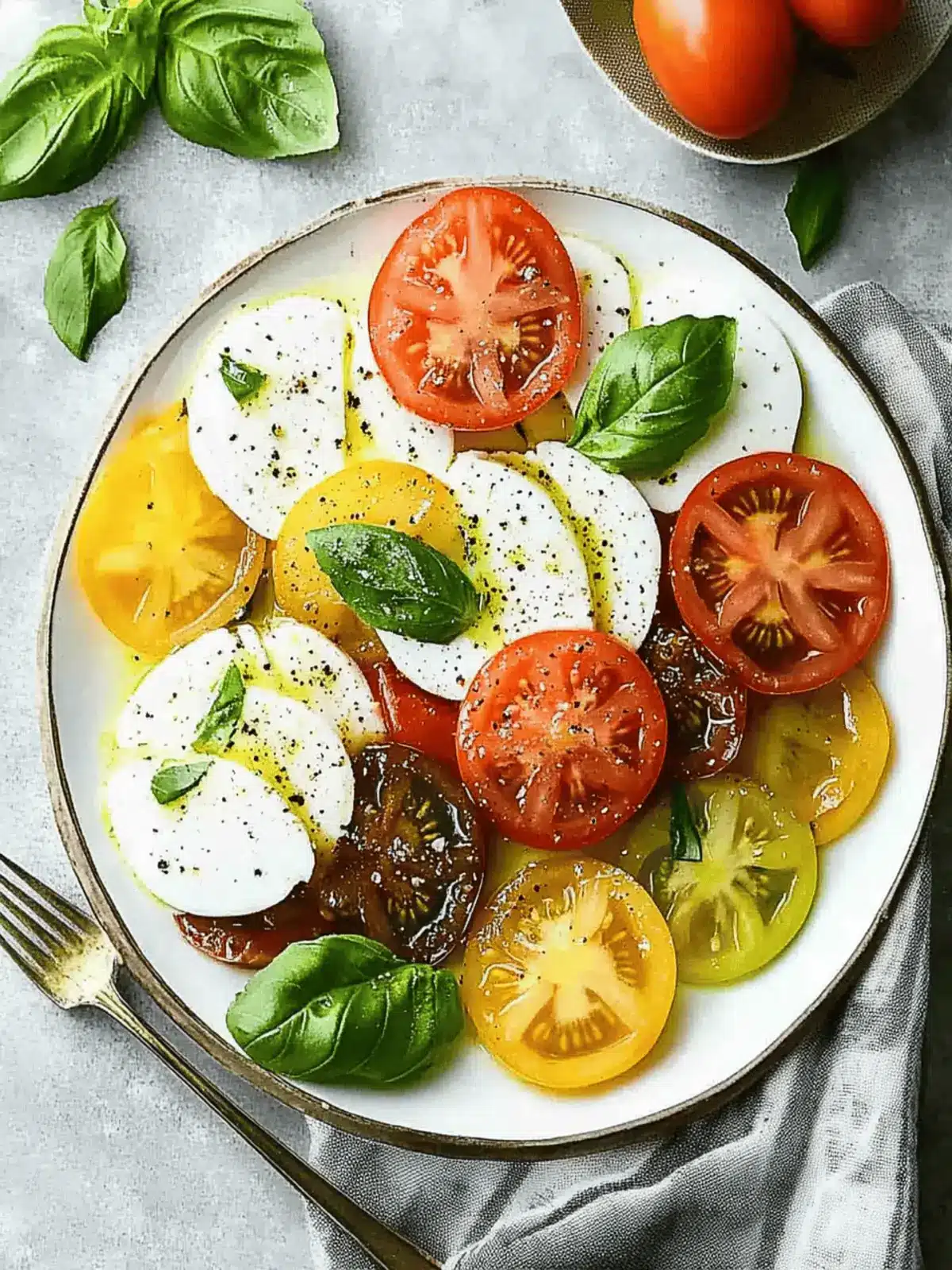 Heirloom Tomato Caprese Salad: A Summer Delight You’ll Love