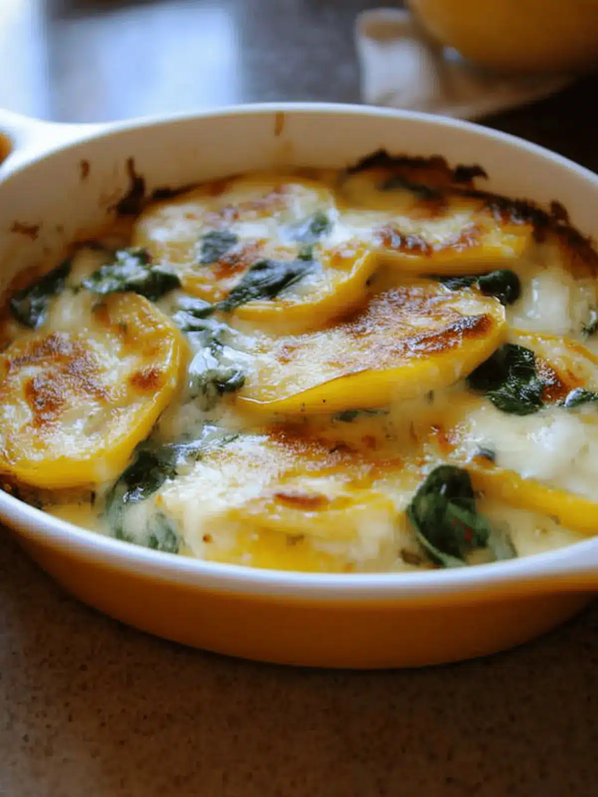 Pattypan Gratin