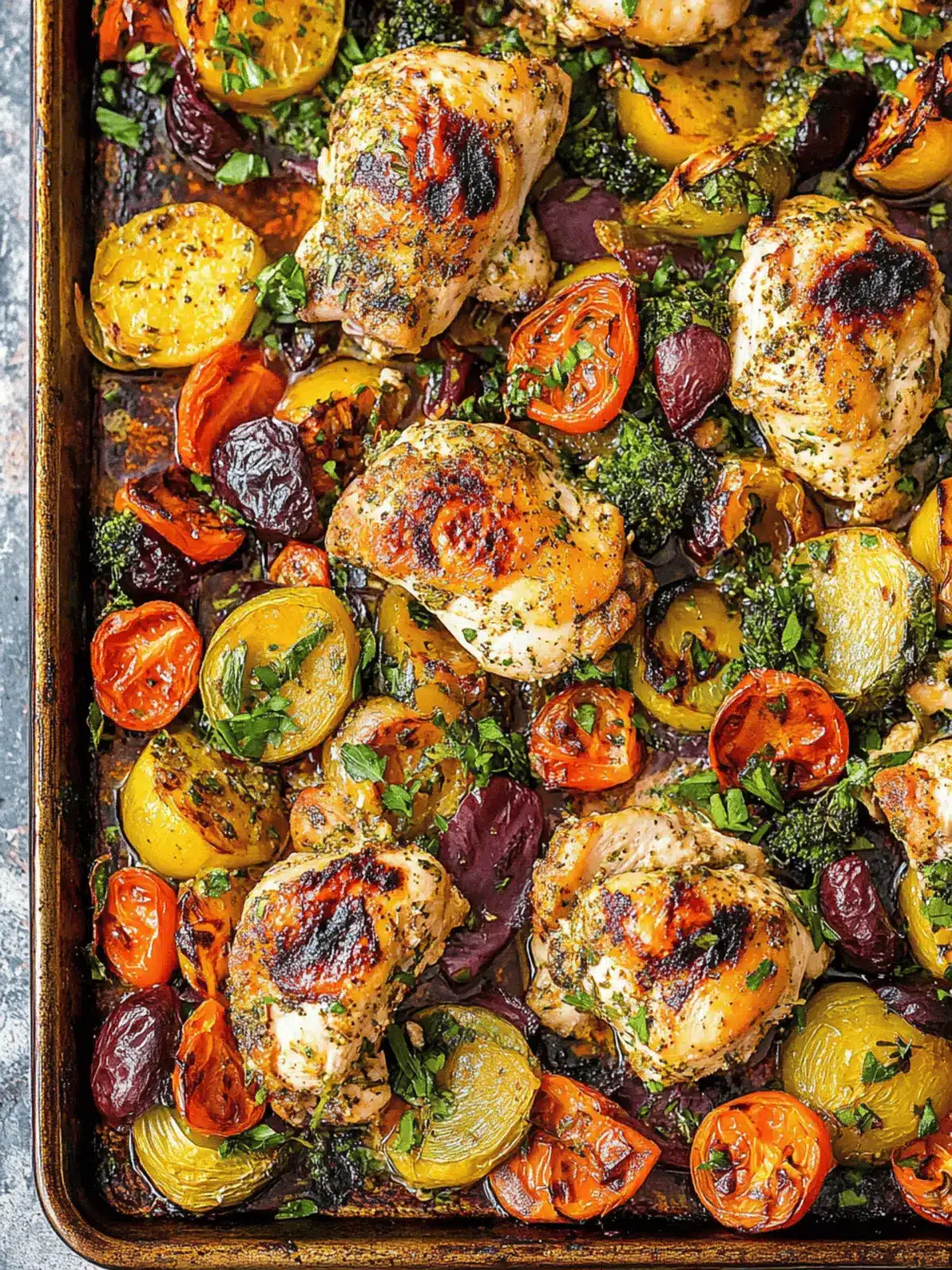 Greek Sheet-Pan Chicken