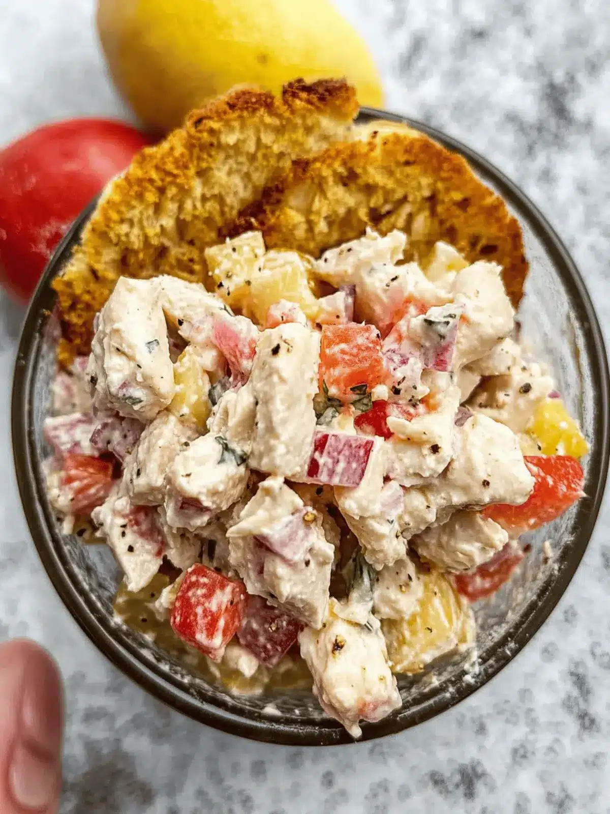 Italian Grinder Chicken Salad