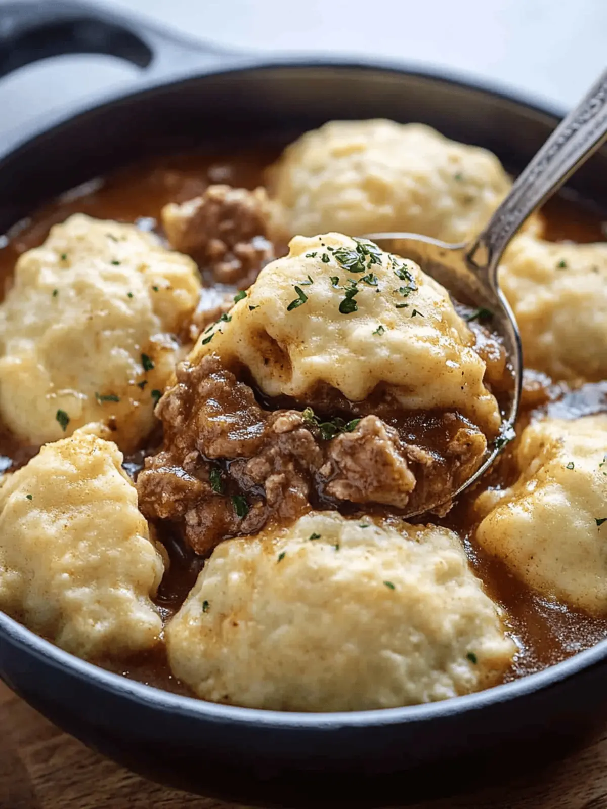 Beef Stew with Dumplings