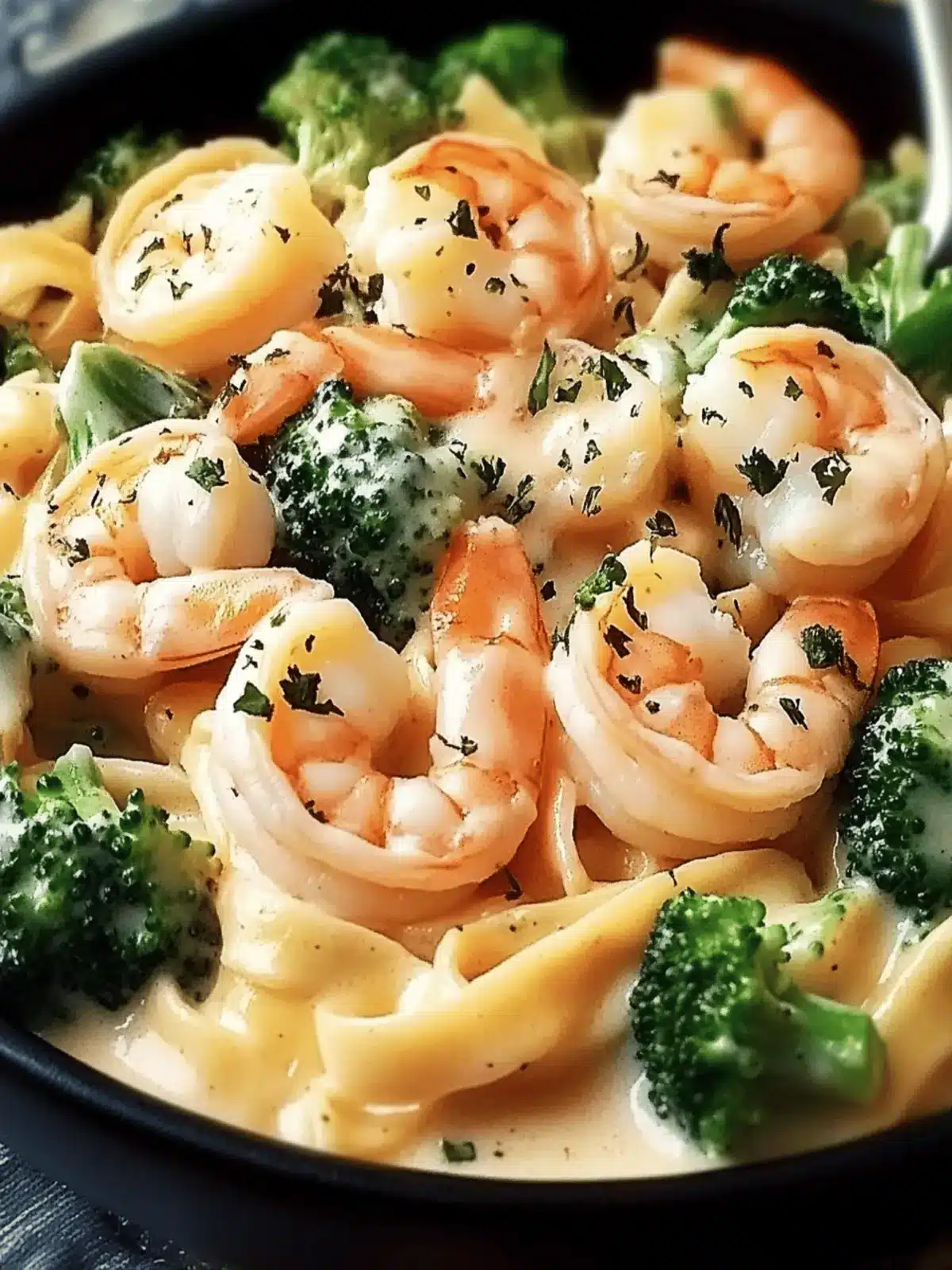 Shrimp Broccoli Alfredo Recipe