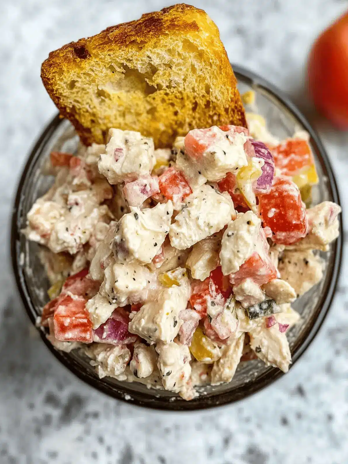 Italian Grinder Chicken Salad