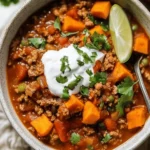 No Bean Turkey and Sweet Potato Chili
