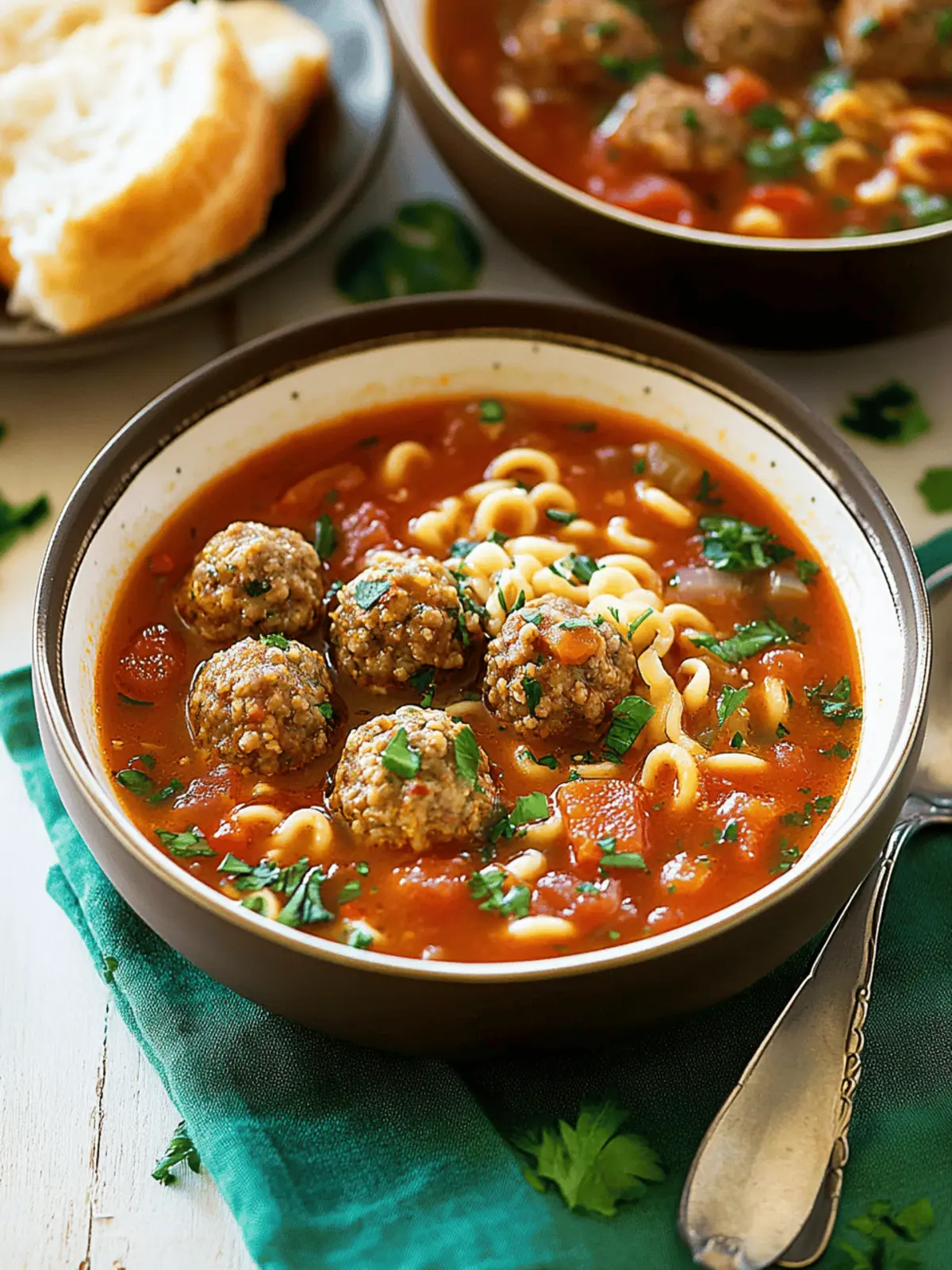 Meatball Soup