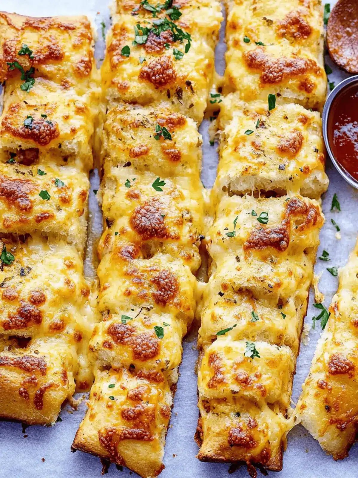 Copycat Domino's Stuffed Cheesy Bread