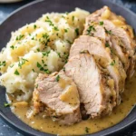 Crockpot Cuban Style Pork Tenderloin