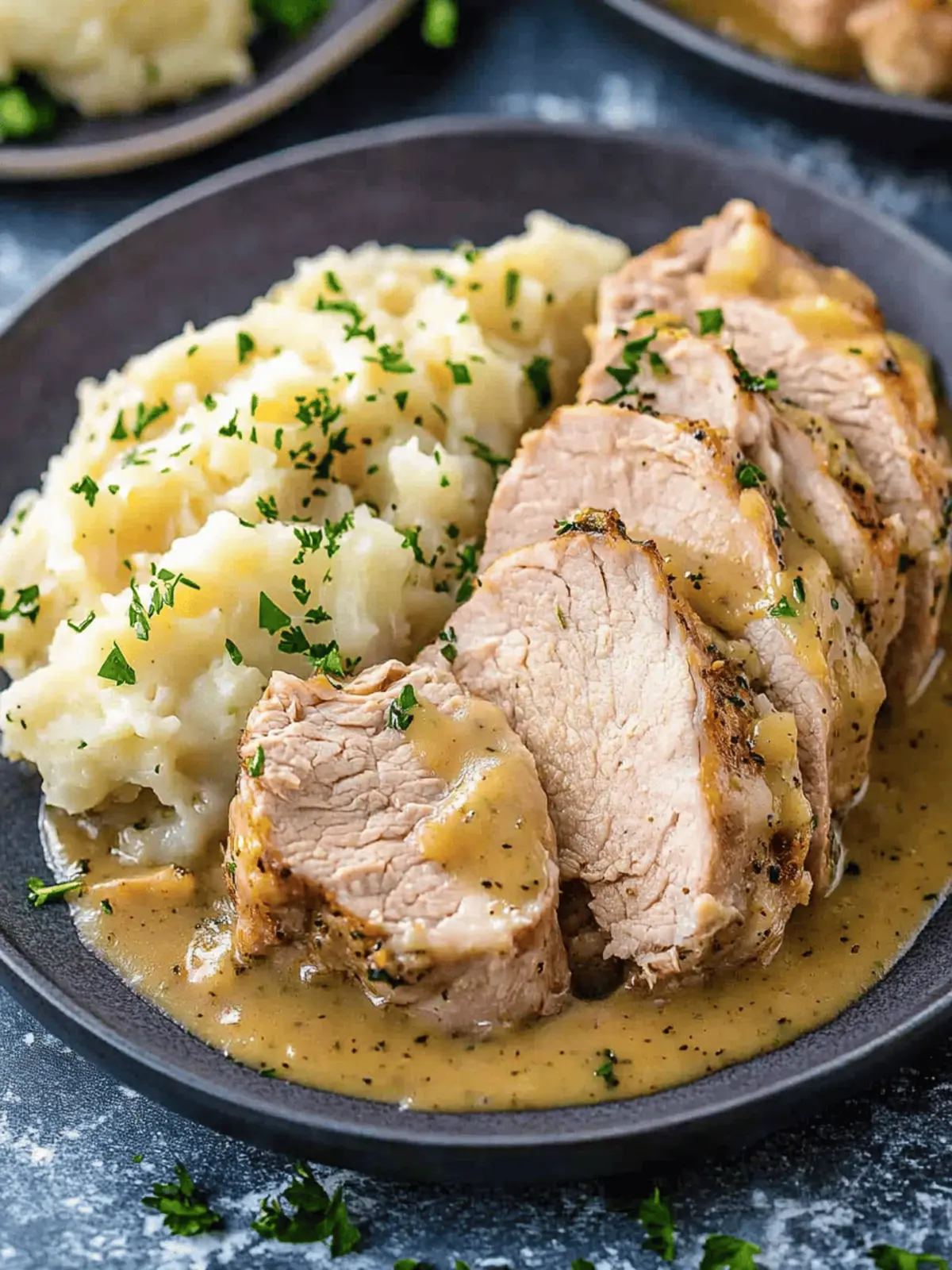 Crockpot Cuban Style Pork Tenderloin
