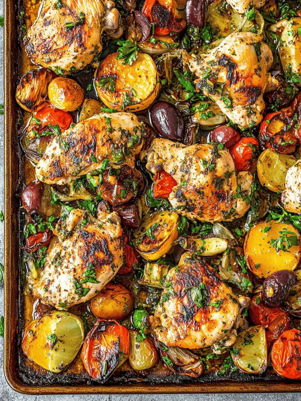 Greek Sheet-Pan Chicken