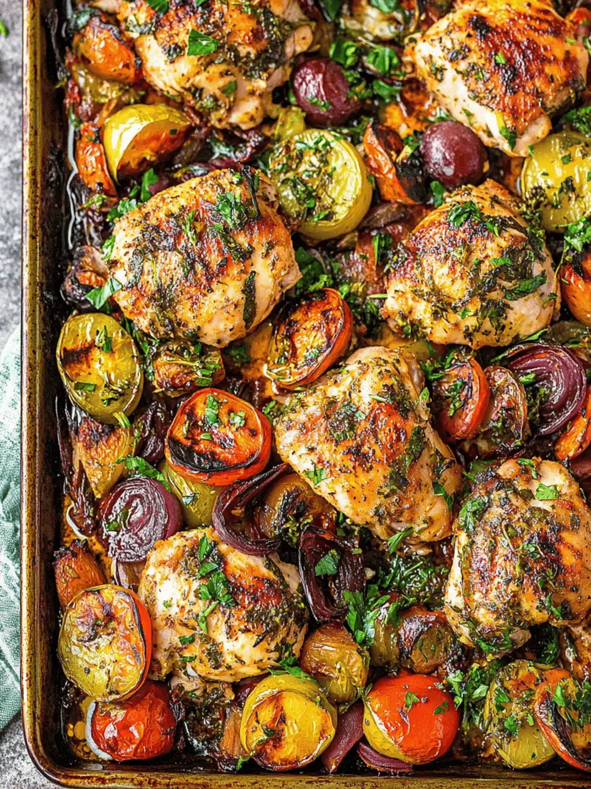 Greek Sheet-Pan Chicken