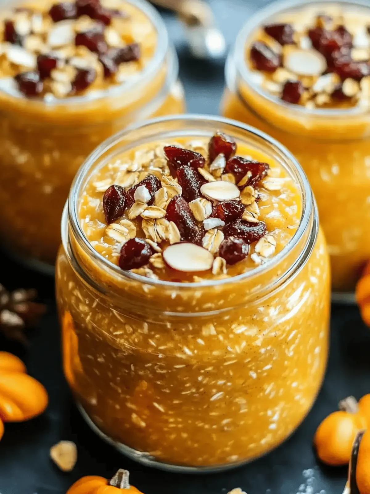 Pumpkin Spice Overnight Oats Tasty Morning Fuel