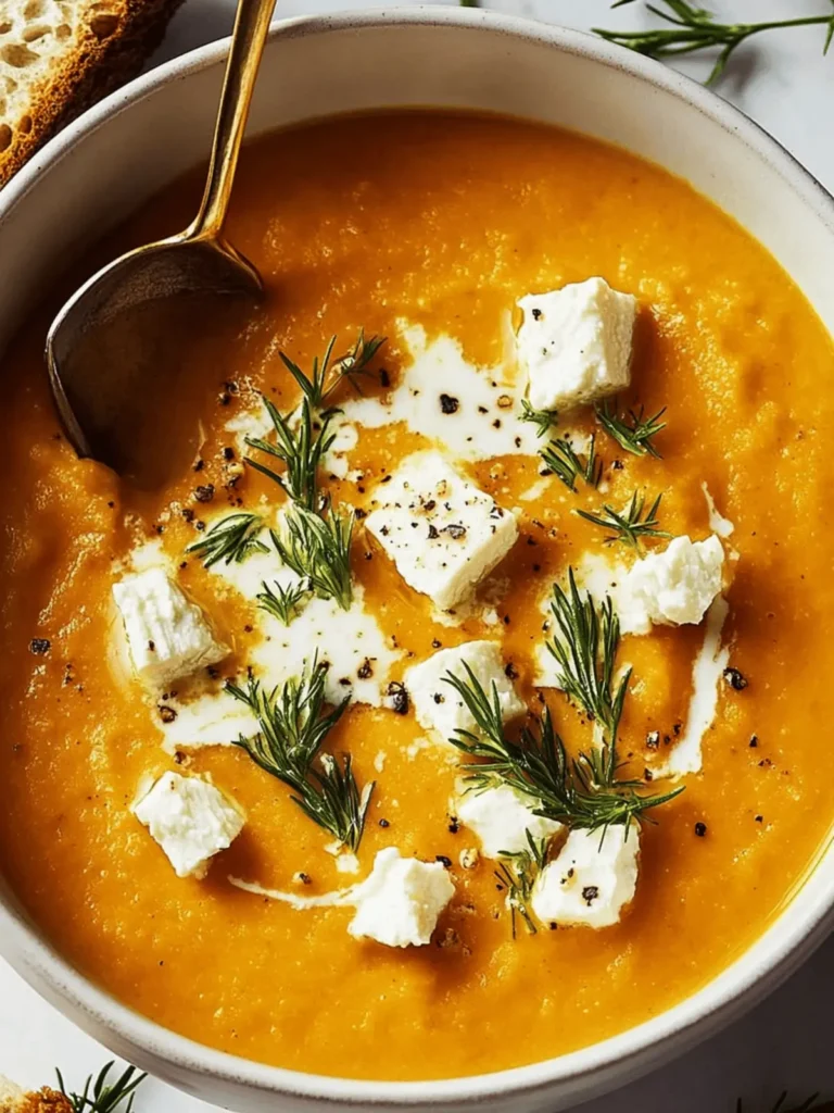 Baked Feta Soup
