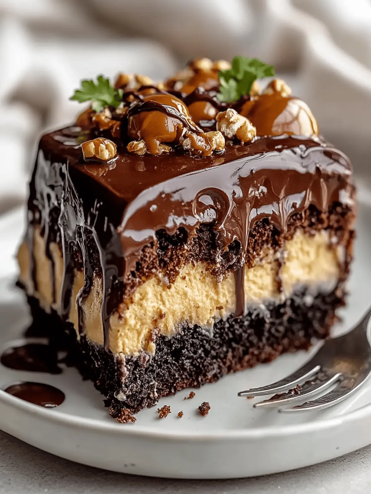 Irresistible Chocolate Peanut Butter Poke Cake Recipe
