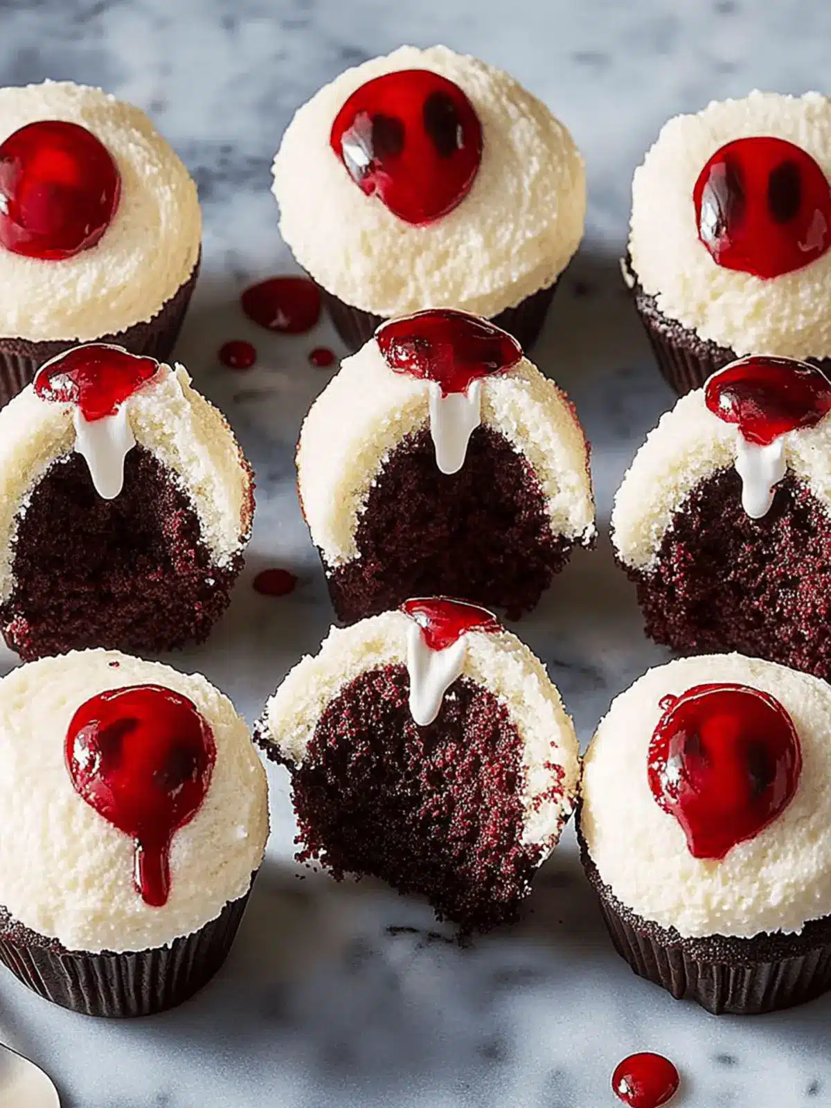 Vampire Cupcakes