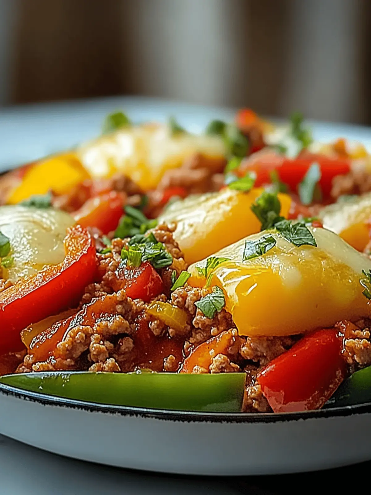 Ground Turkey and Peppers Stir-Fry