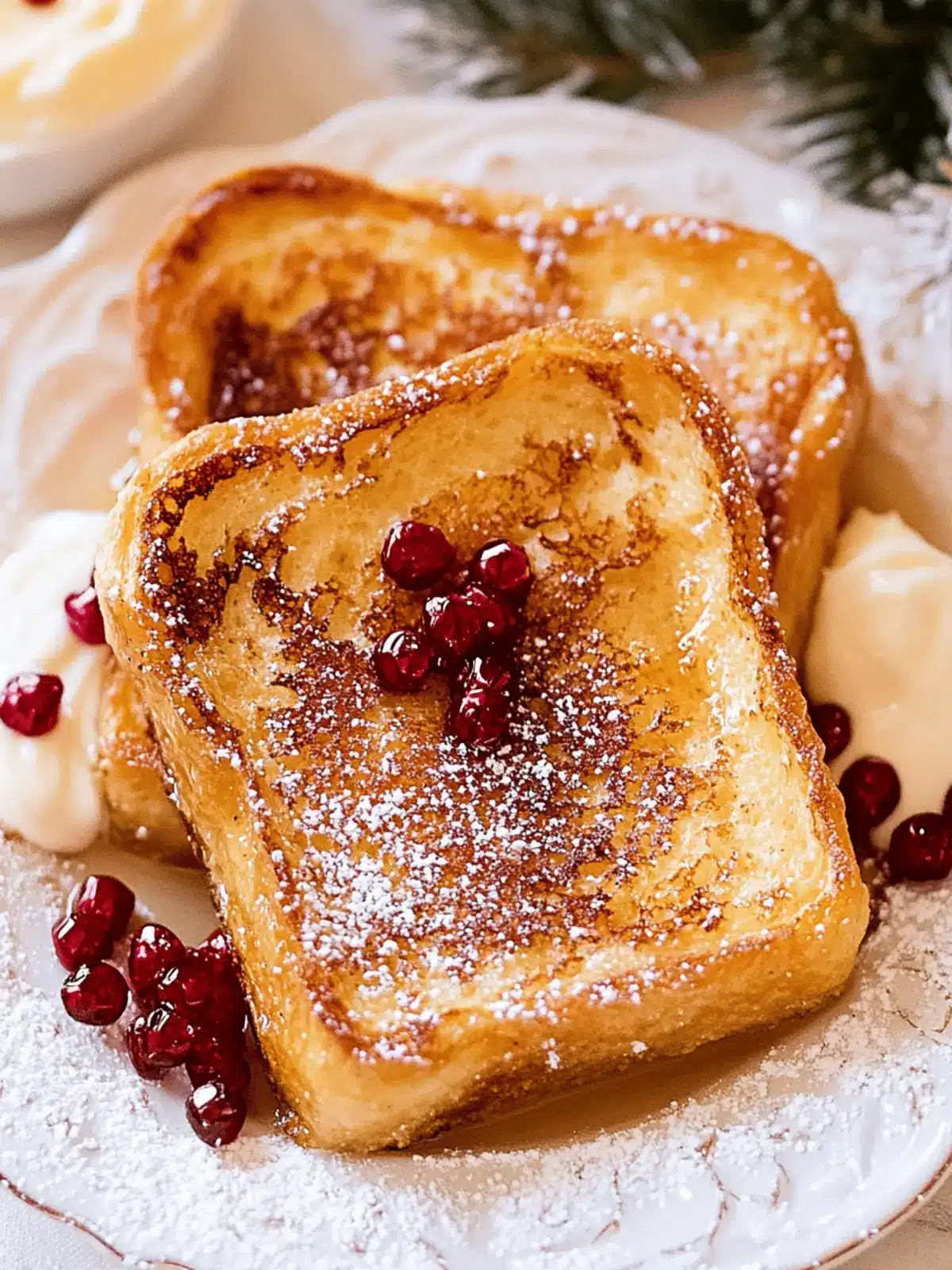 Eggnog French Toast