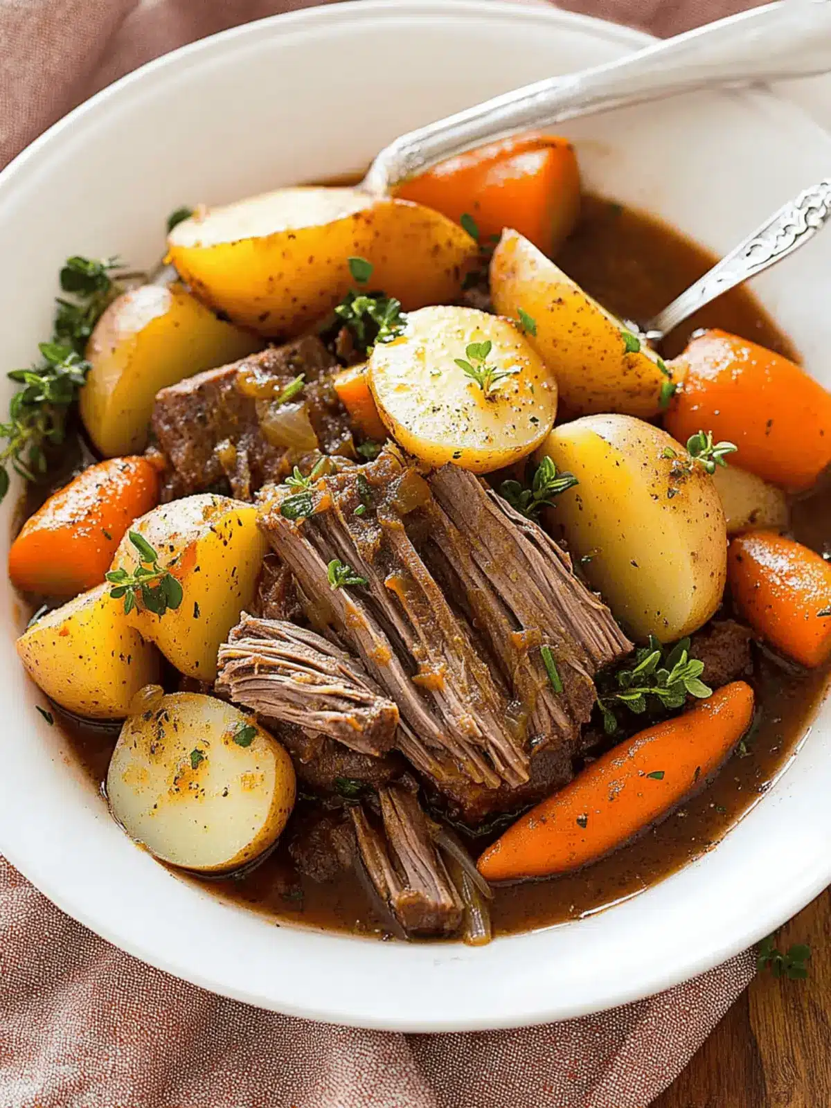 Pot Roast with Potatoes and Carrots
