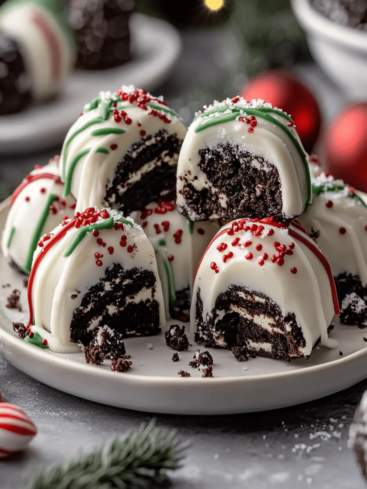 Delight In Easy Christmas Oreo Truffles For Festive Fun