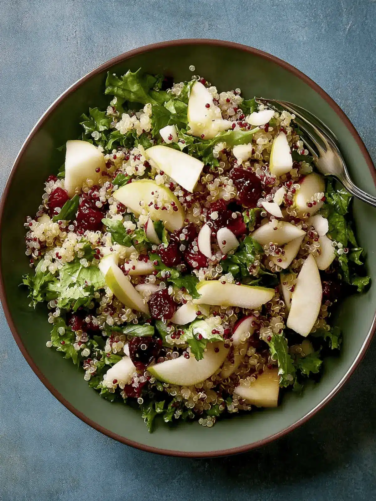 Cranberry Apple Quinoa Salad