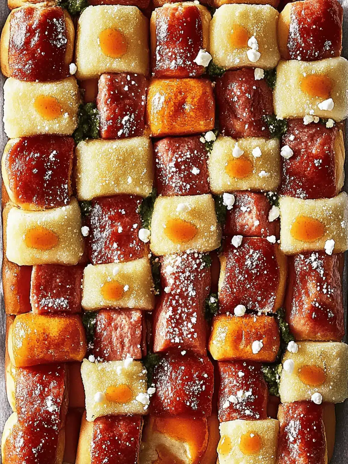 Pigs In A Quilt