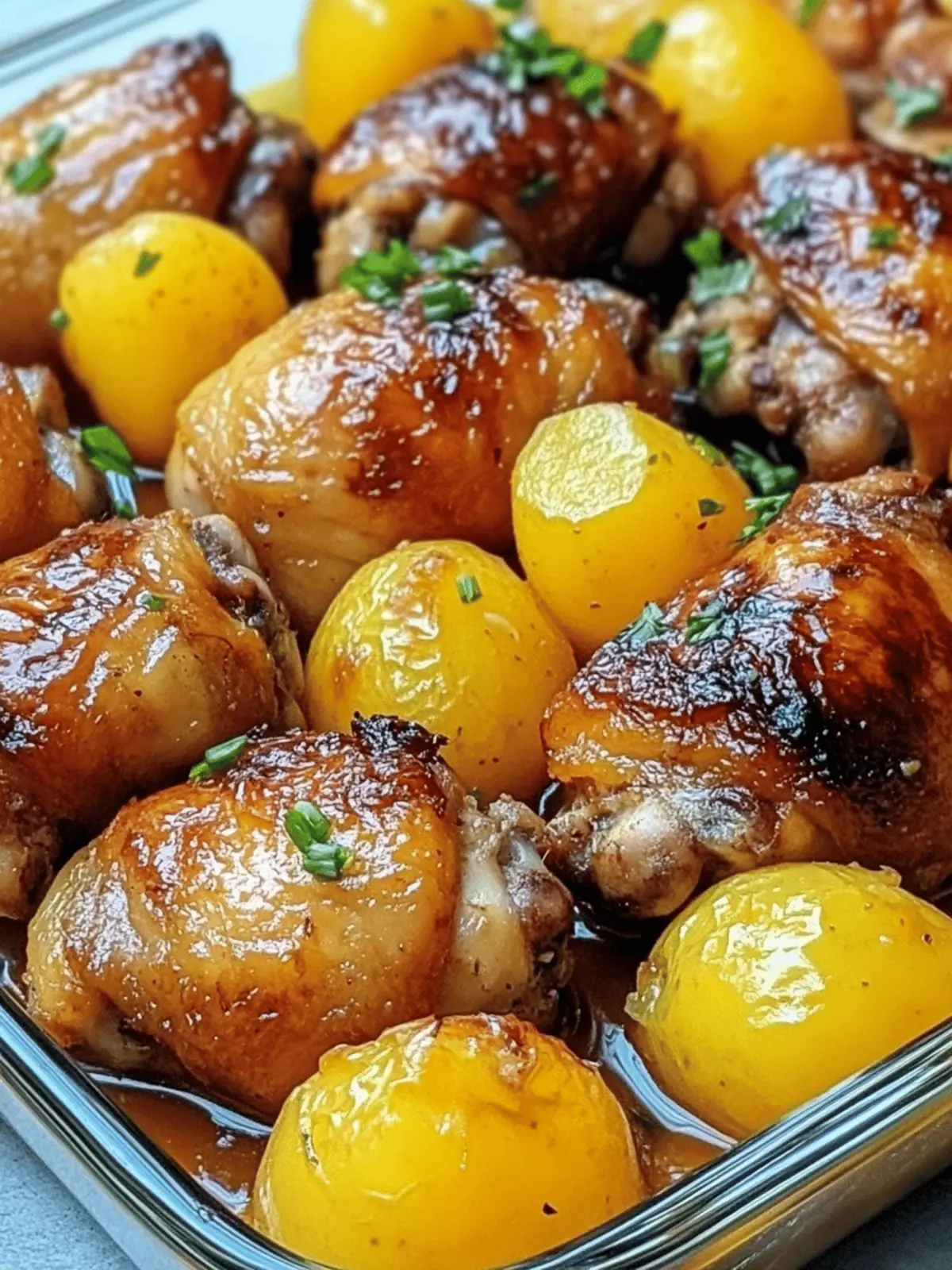 chicken thighs and potatoes
