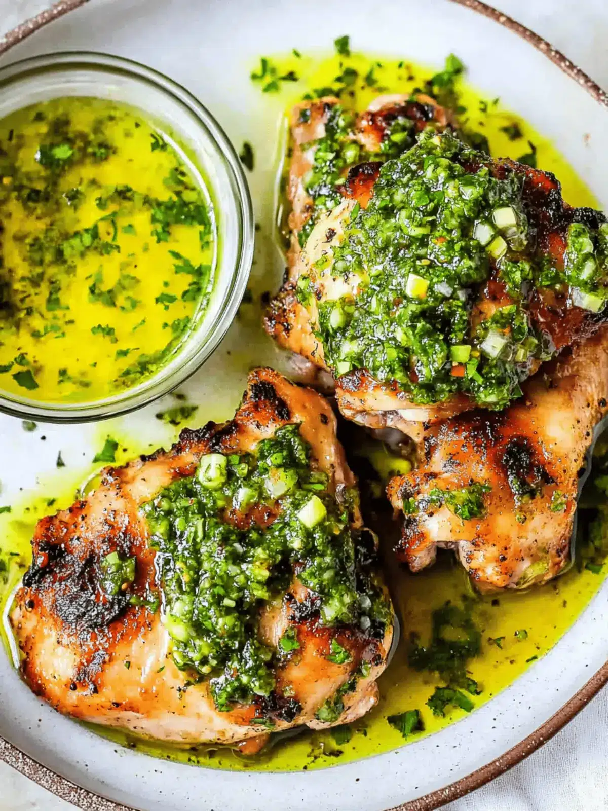 Chimichurri Chicken Thighs