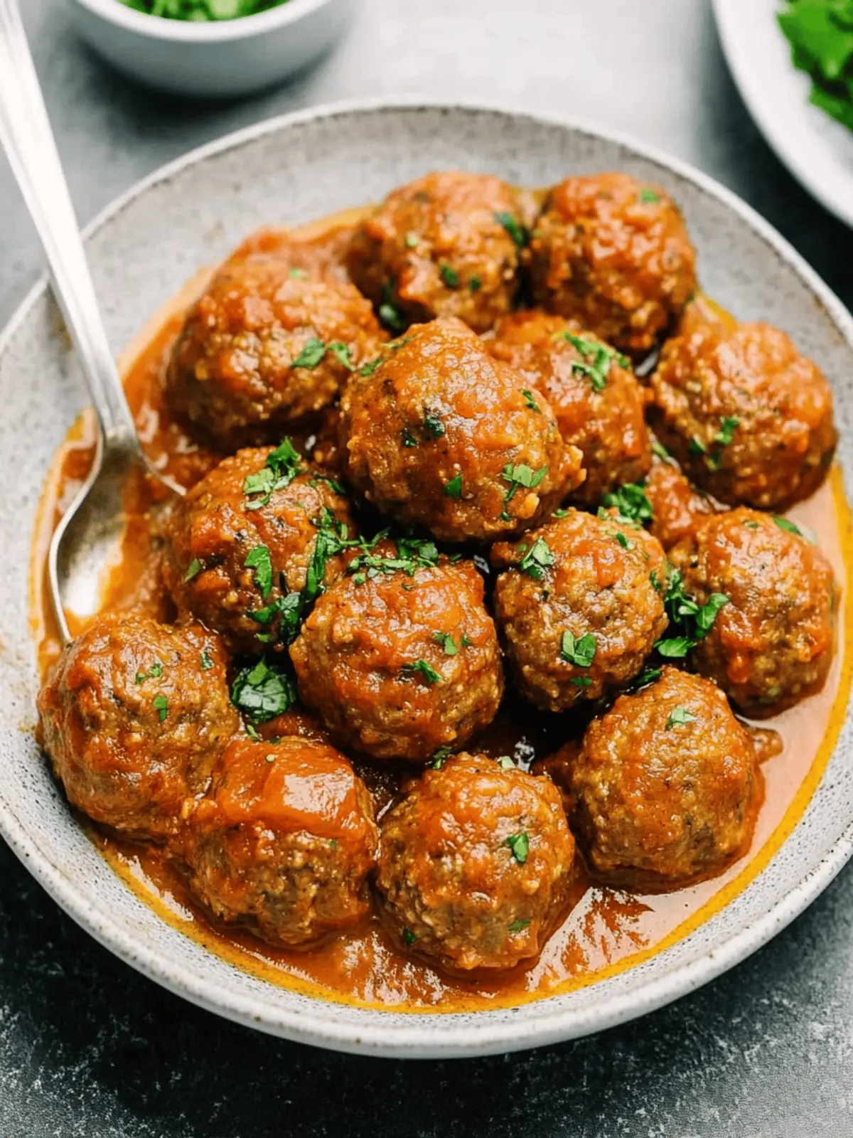 Healthy Italian Meatballs (No Bread Crumbs!)