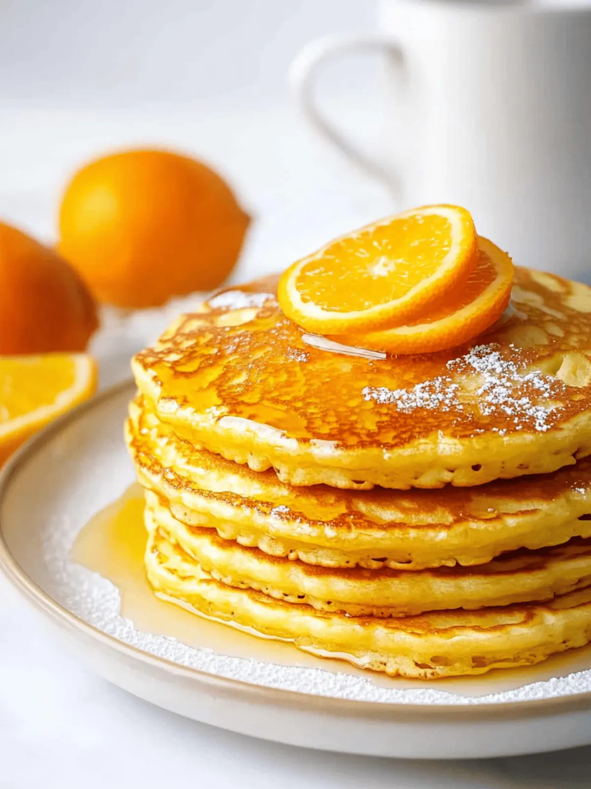 Orange Pancakes