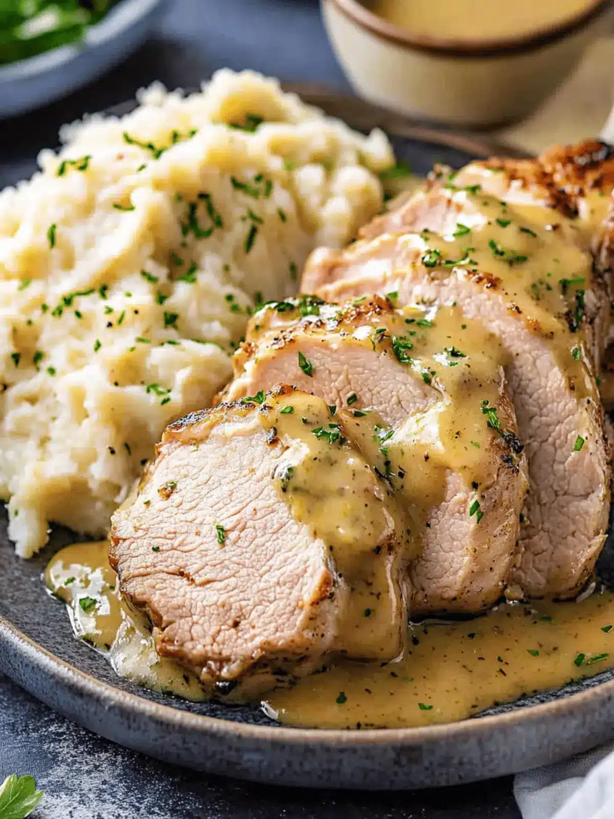 Crockpot Cuban Style Pork Tenderloin