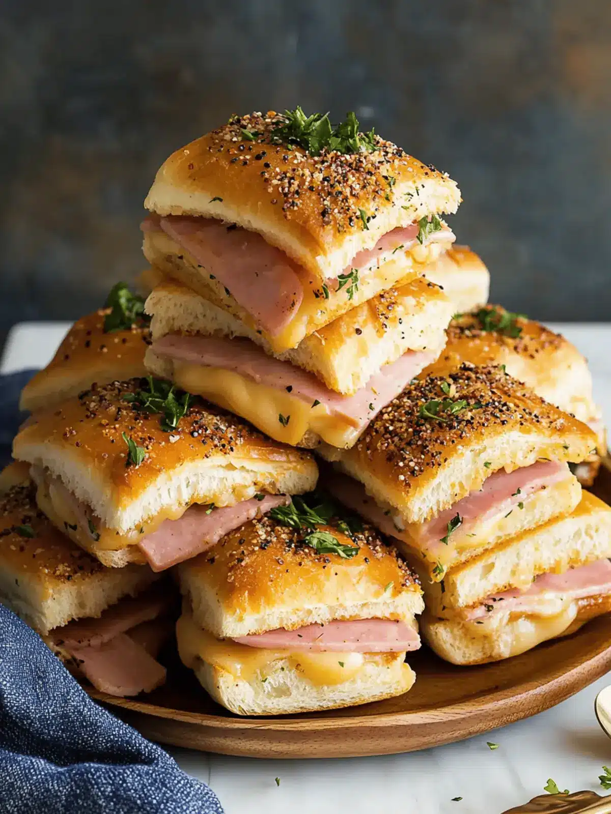Ham and Cheese Sliders
