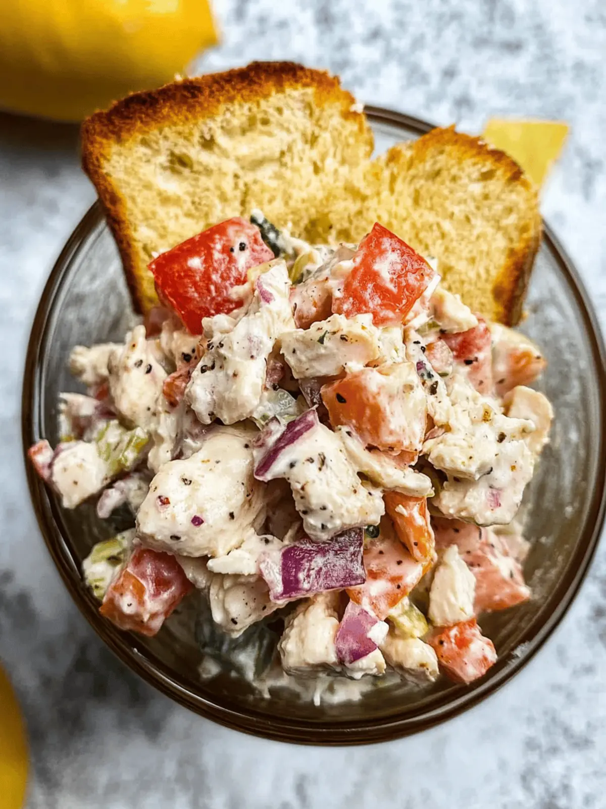 Italian Grinder Chicken Salad