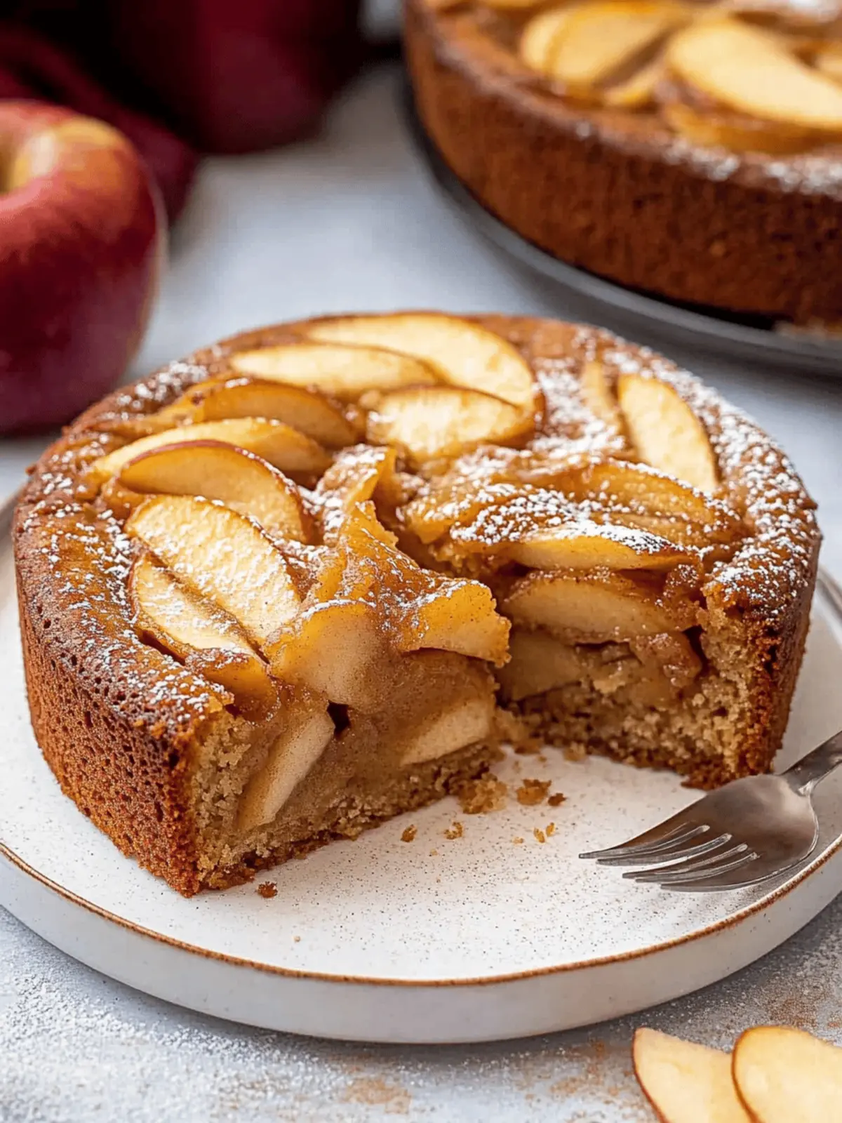 Cinnamon Apple Cake