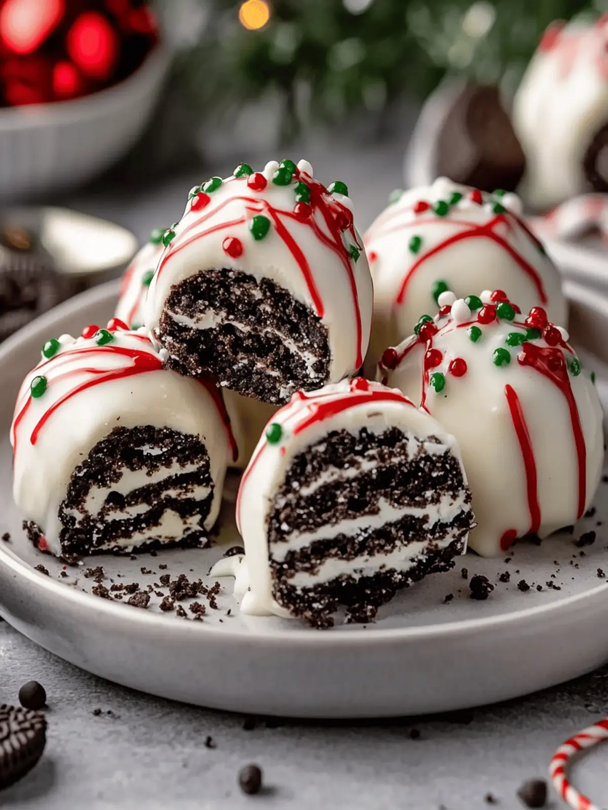 Delight In Easy Christmas Oreo Truffles For Festive Fun