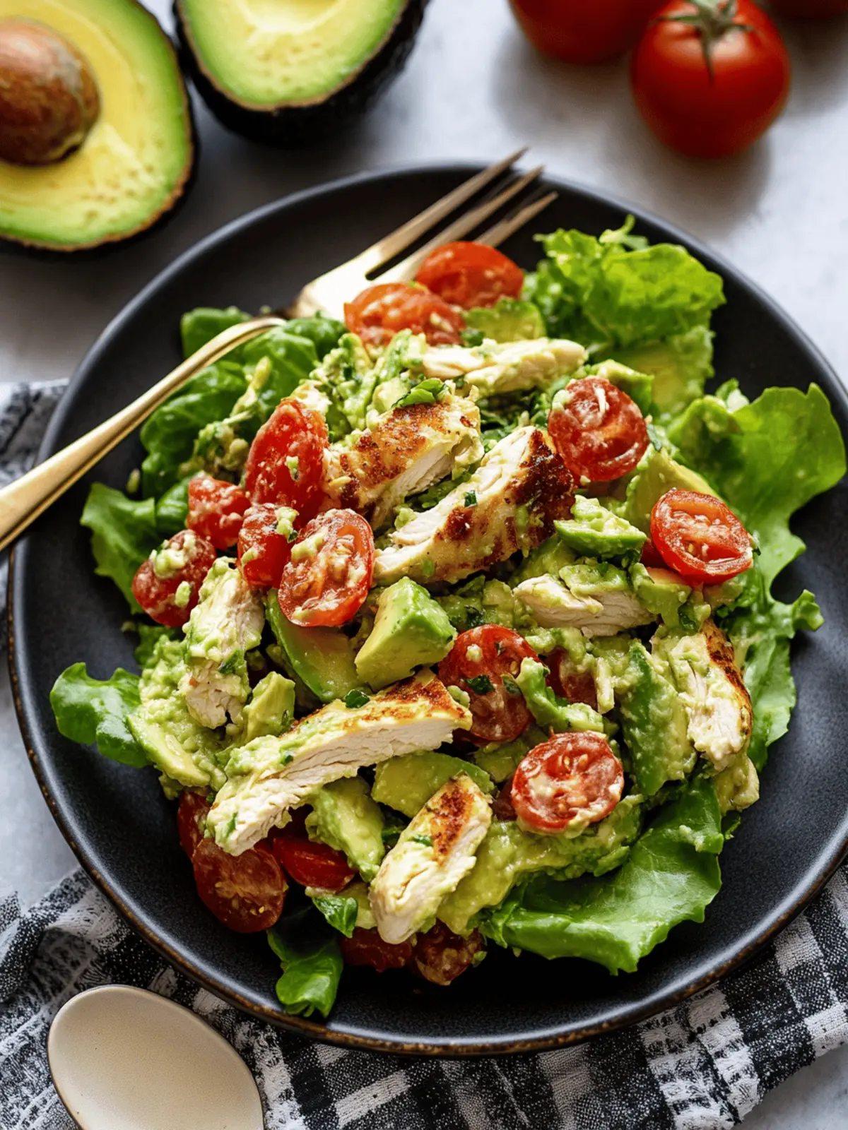 Avocado Chicken Salad