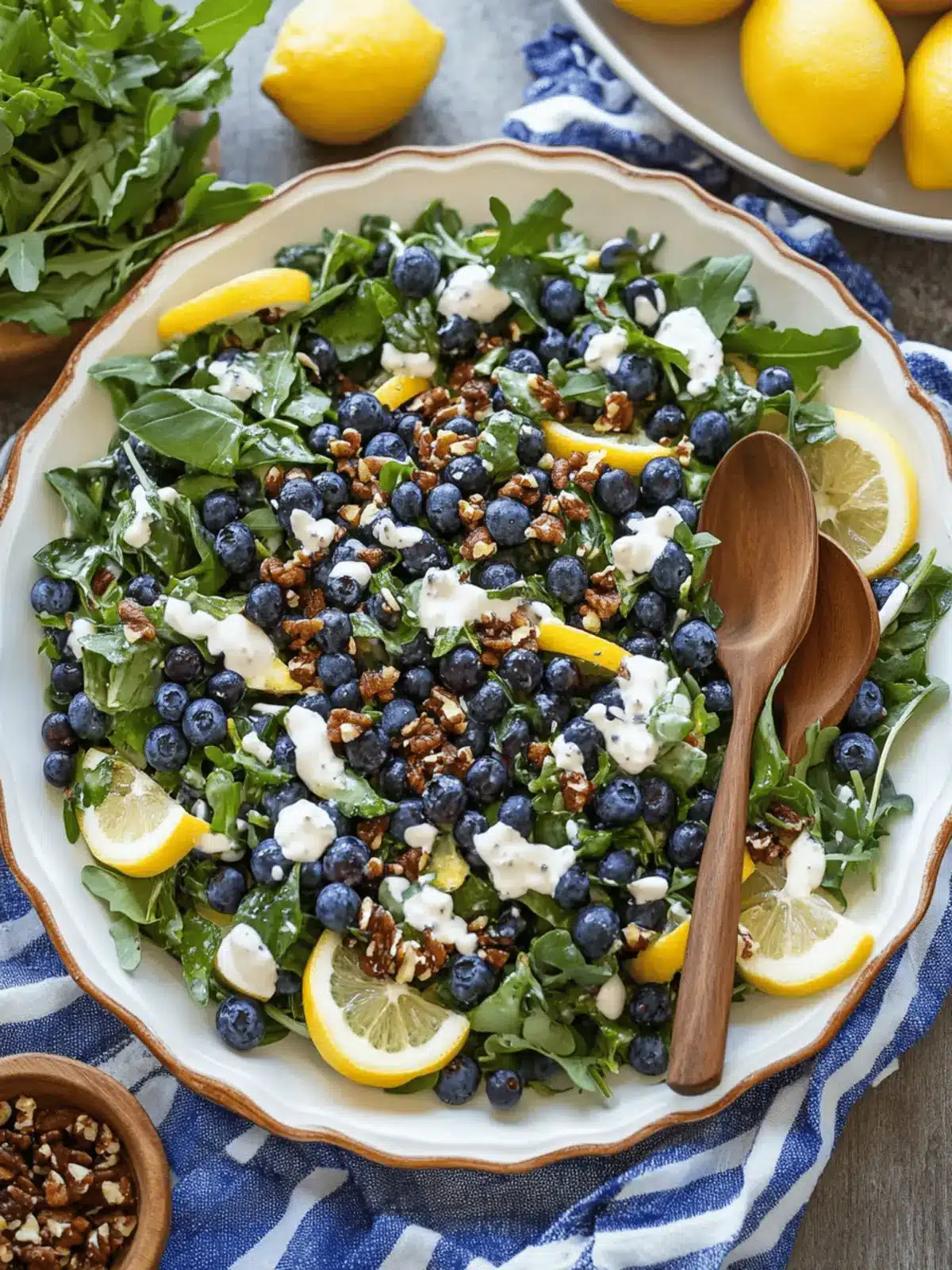 Lemon Blueberry Salad