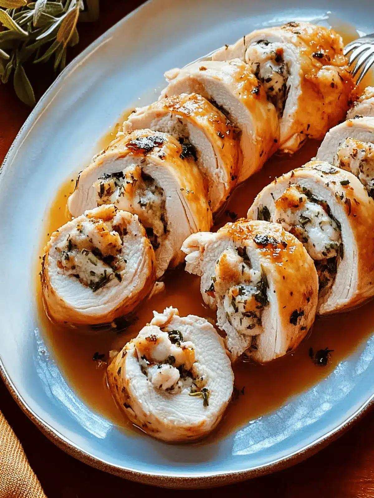 Delicious Homemade Chicken Roulade: Customize Your Flavor!
