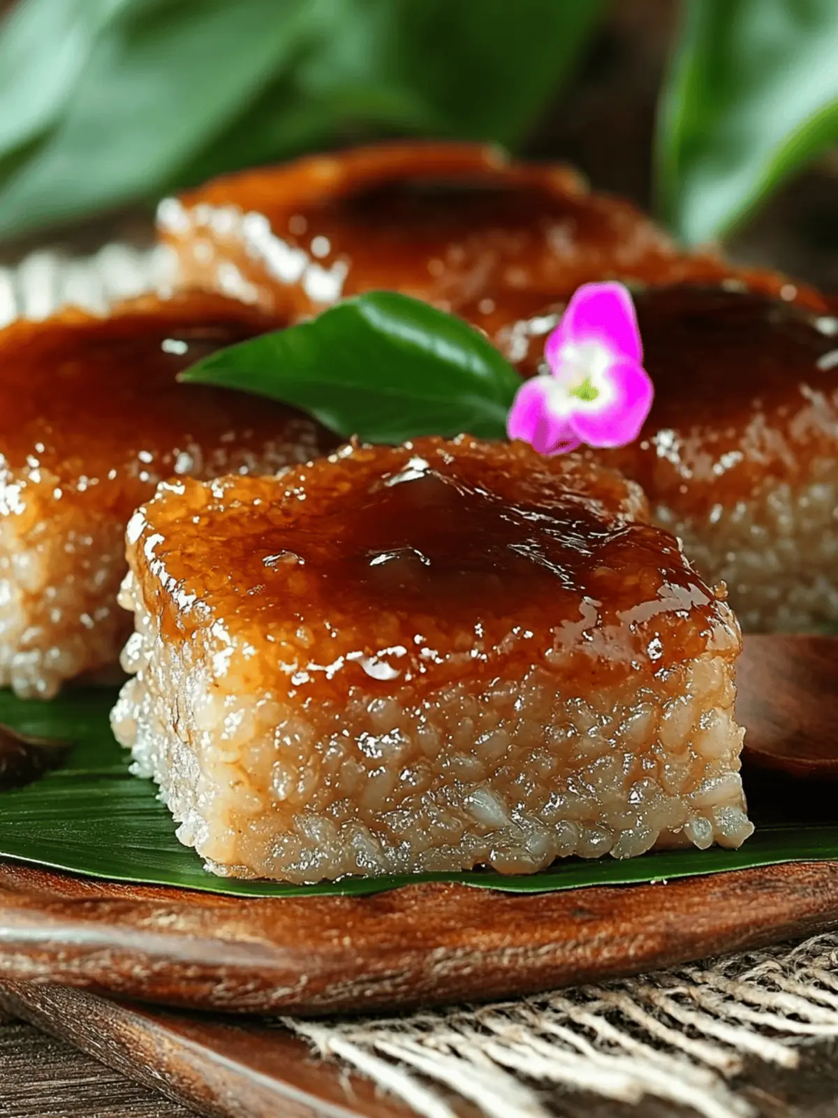 Biko Recipe (Filipino Sticky Rice Cake)