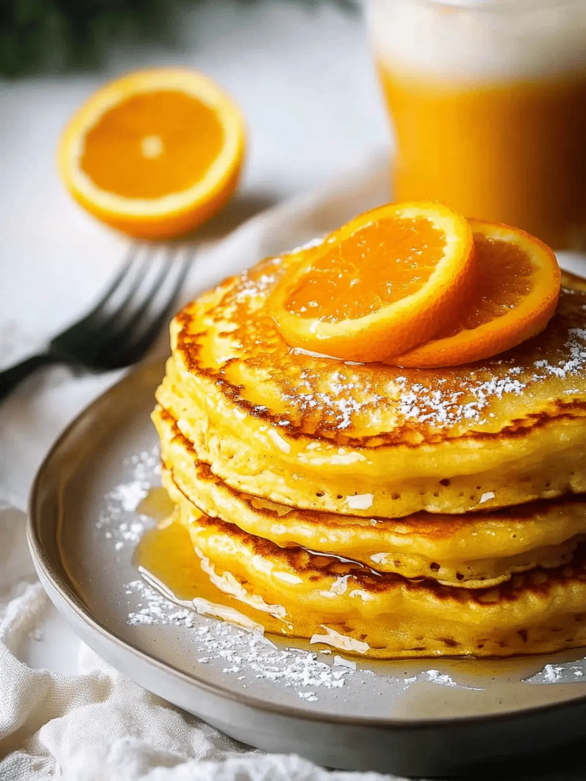 Orange Pancakes