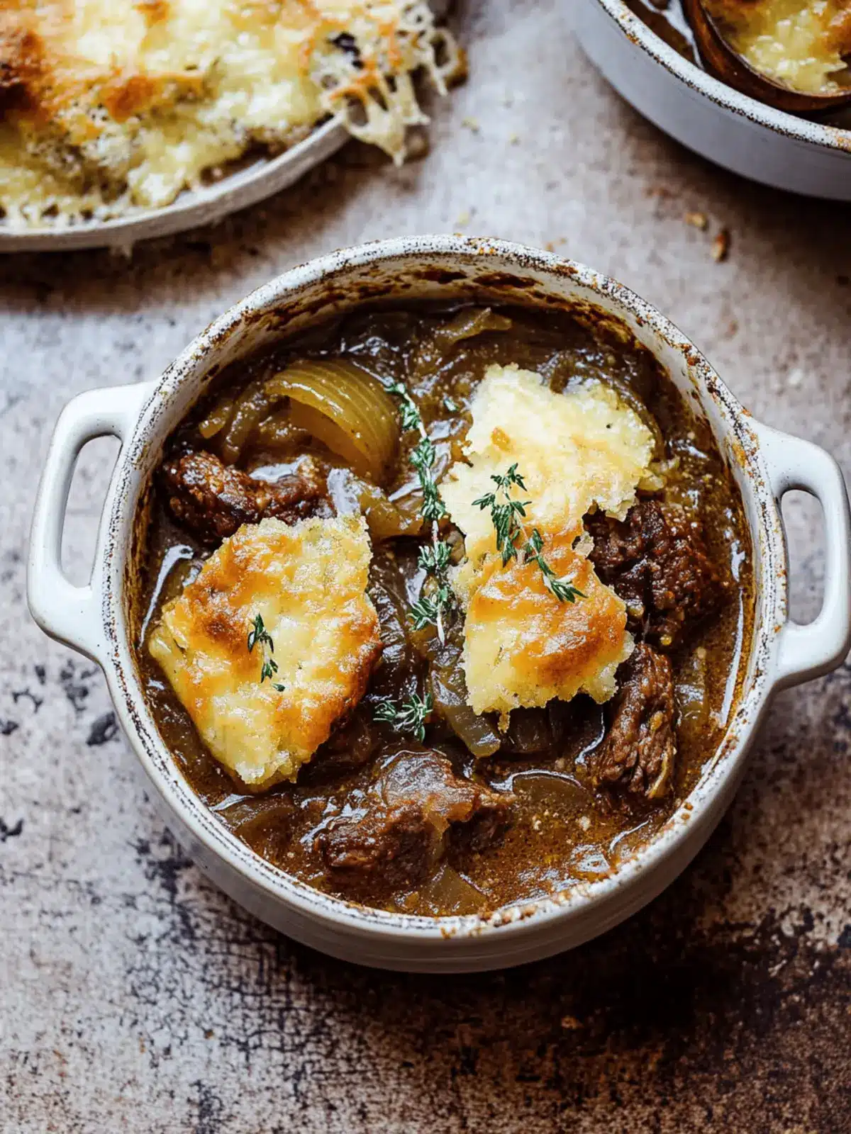 French Onion Beef Stew