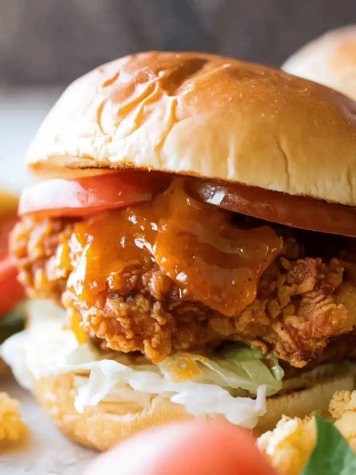 Spicy Fried Chicken Sandwiches