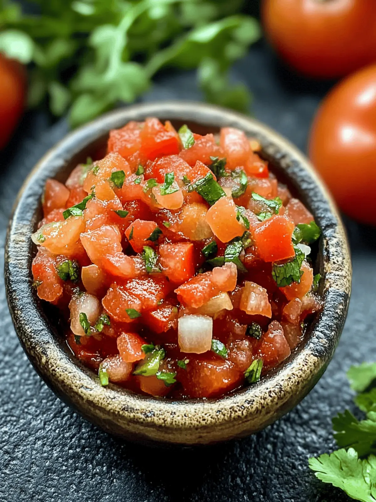 Salsa Fresca (Fresh Salsa)